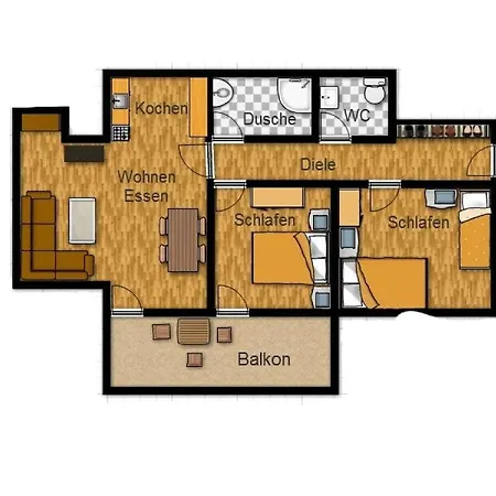 Feriehus With 2 Bedrooms
